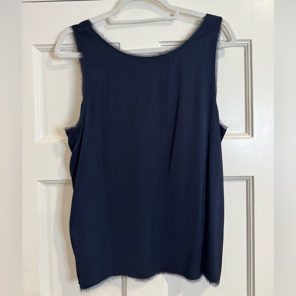 Vince Deep Blue Tank Top - Picture 6 of 6